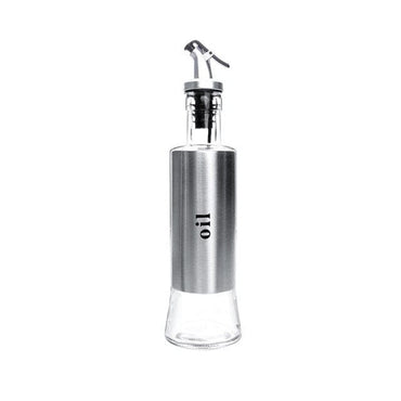 Stainless Steel Glass Seasoning Dispenser - east2cart.uk