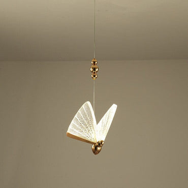 Hanging Butterfly Glass Pendant Lighting