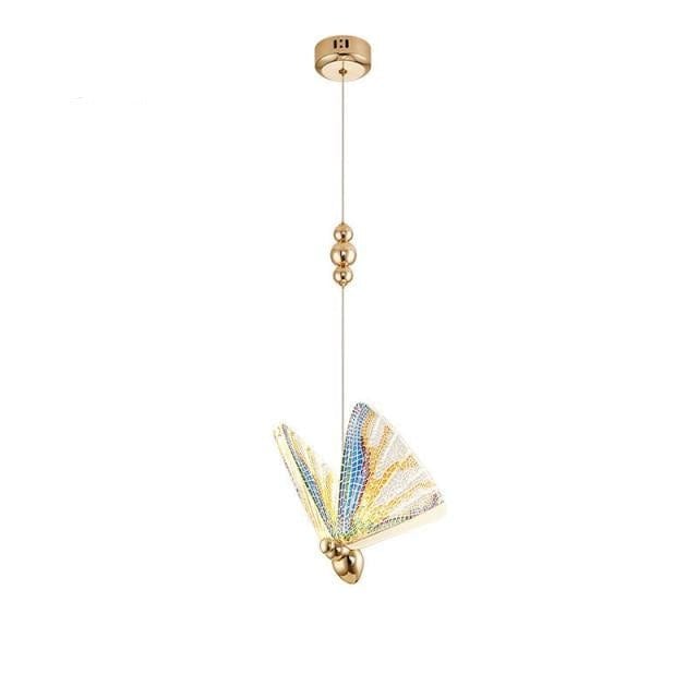 Hanging Butterfly Glass Pendant Lighting