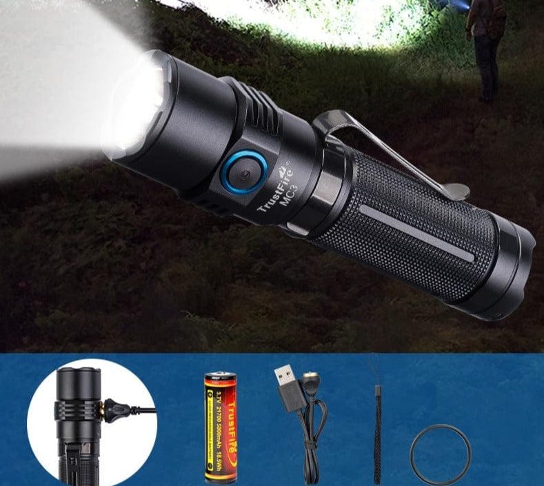 Lumens Powerful EDC Torch with Usb