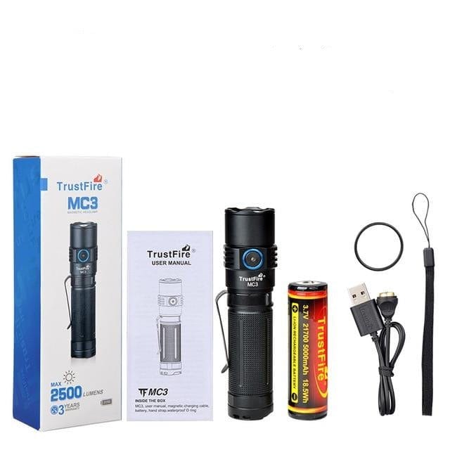 Lumens Powerful EDC Torch with Usb