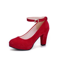 Mary Jane Ankle Strap High Heels