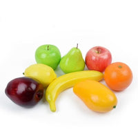 10pcs/set Large Artificial Red Green Apples