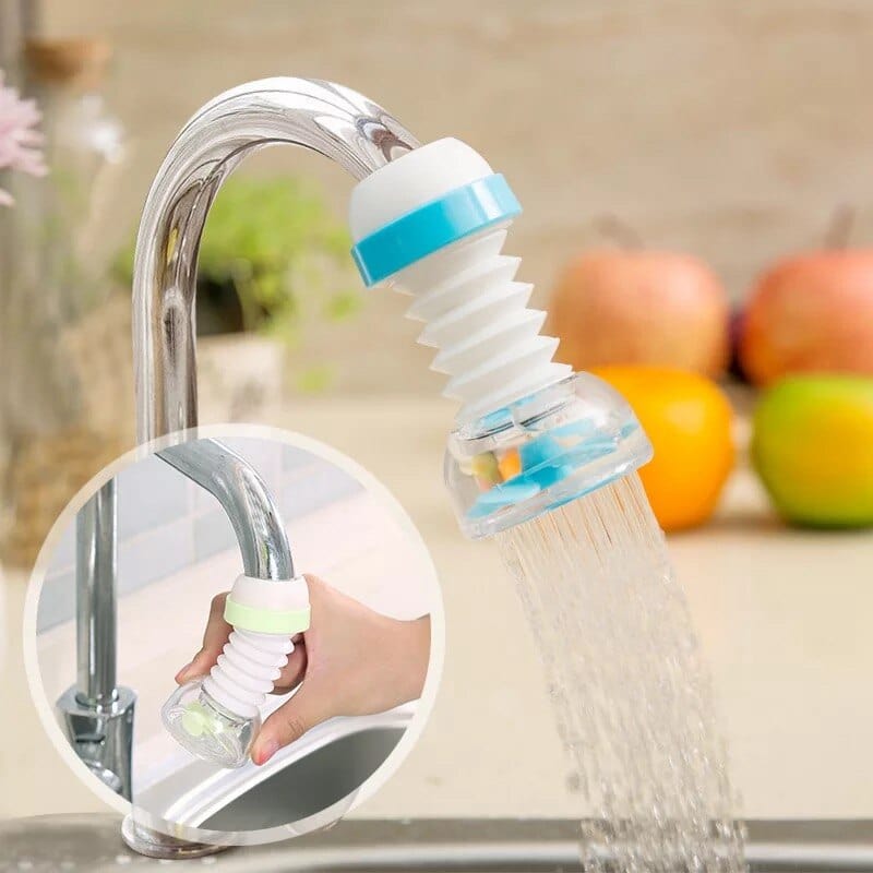 Adjustable Kitchen Water Tap Extension Filter