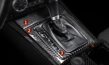 Mercedes Benz Carbon Fiber 3D Stickers