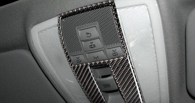 Mercedes Benz Carbon Fiber 3D Stickers