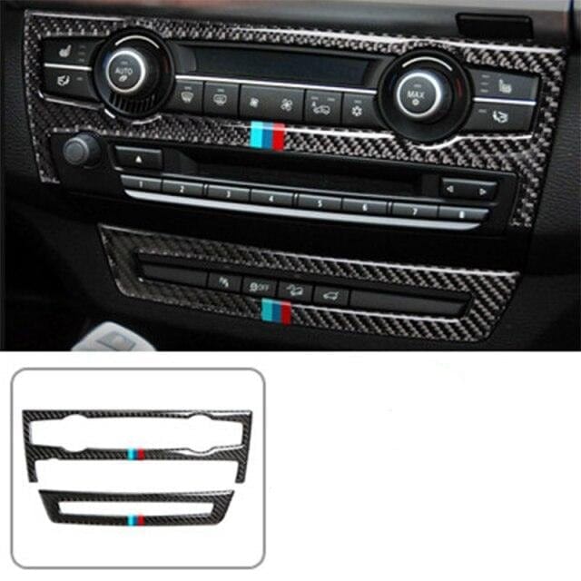 Carbon Fiber Car Decoration 3D Sticker