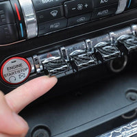 Control panel decoration cover for Ford Mustang