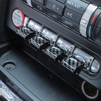 Control panel decoration cover for Ford Mustang