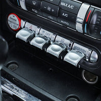 Control panel decoration cover for Ford Mustang