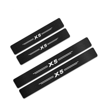 4PCS Car Door Sill Stickers For BMW