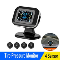 Mini Car Tire Pressure Monitor With 4 Pcs Sensor