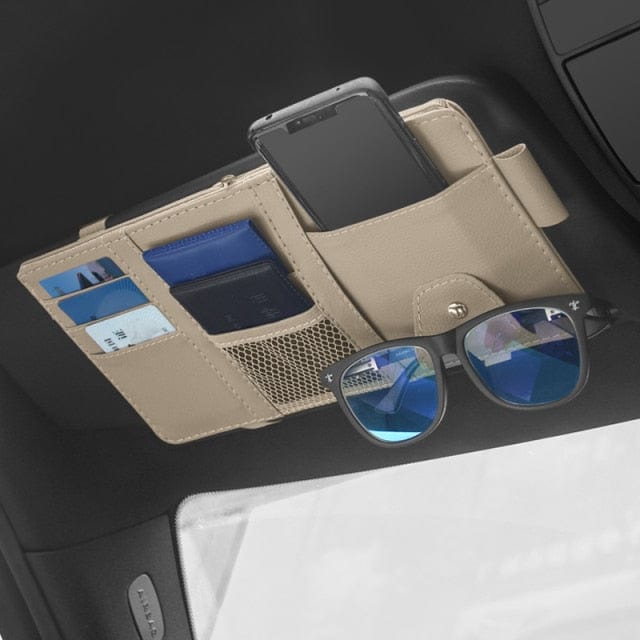 Car Sun Visor Organizer Storage