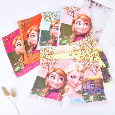 5Pcs/set Baby Girls Frozen Anna  Cotton Underwear