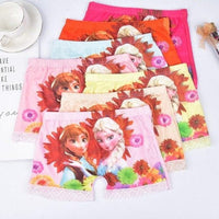 5Pcs/set Baby Girls Frozen Anna  Cotton Underwear