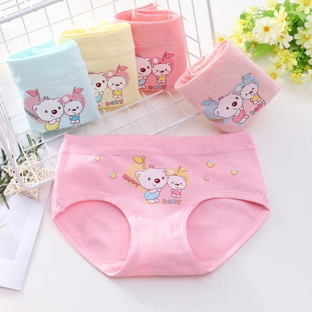 5Pcs Lot Kids Cartoon Underwear