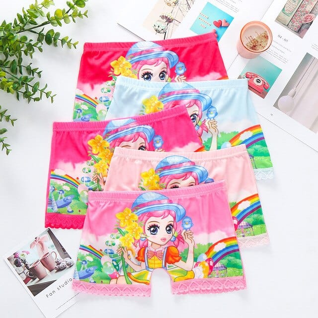 4PCS/LOT Princess Sophia Printing Girls Cotton Panties