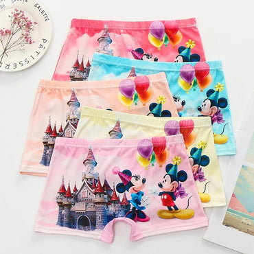 4pcs/lot Disney Soft Girls Cotton Panties