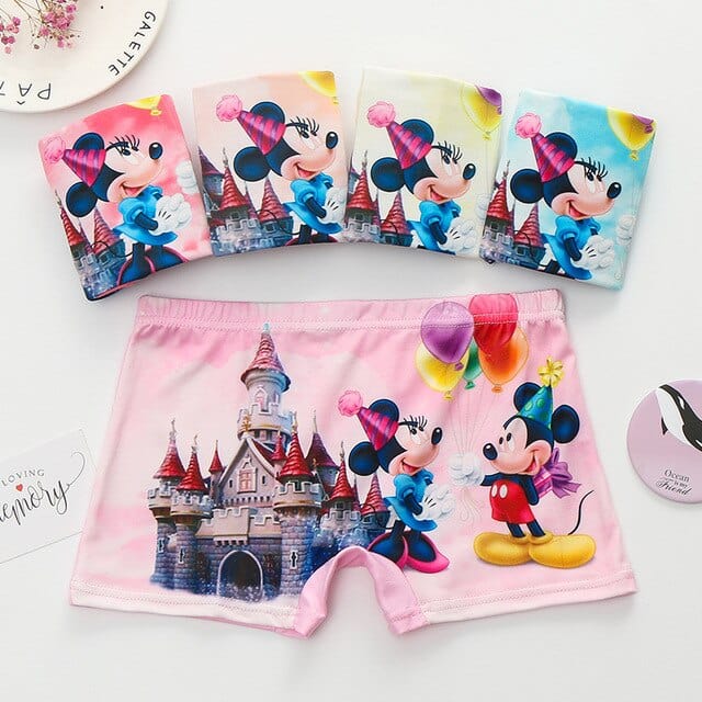 4pcs/lot Disney Soft Girls Cotton Panties