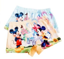 4pcs/lot Disney Soft Girls Cotton Panties