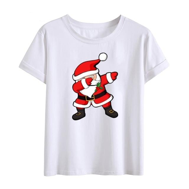 Santa Claus Merry Christmas Family Matching T-shirts