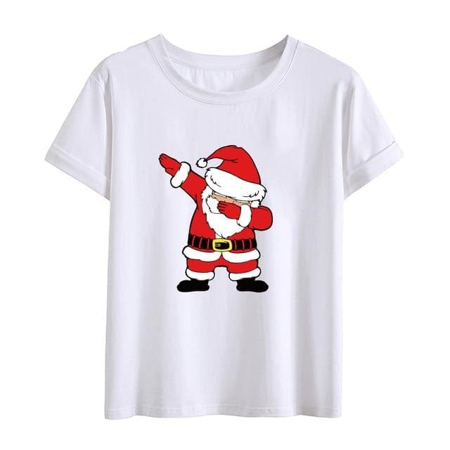 Santa Claus Merry Christmas Family Matching T-shirts