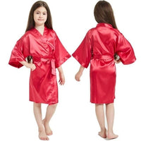 Children's Satin Silk Kimono