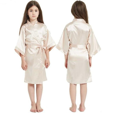 Children's Satin Silk Kimono