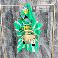 Cartoon Printed Girls Bath Robes