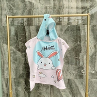 Cartoon Printed Girls Bath Robes