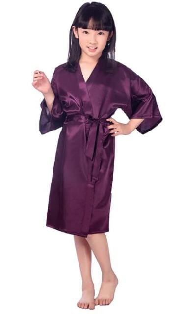 Girls Silk Satin Nightgown