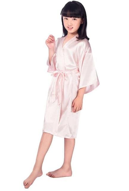 Girls Silk Satin Nightgown