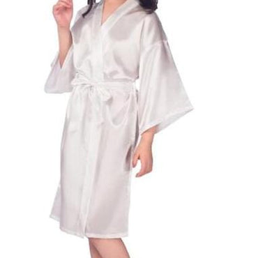 Girls Silk Satin Nightgown