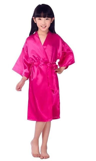 Girls Silk Satin Nightgown