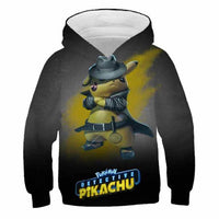 Anime Pikachu 3D Print Children's Sweatshirt