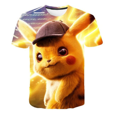 Anime Pikachu 3D Print Children's Sweatshirt