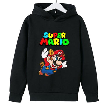 Mario Cartoon Boys Hoodie
