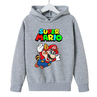 Mario Cartoon Boys Hoodie