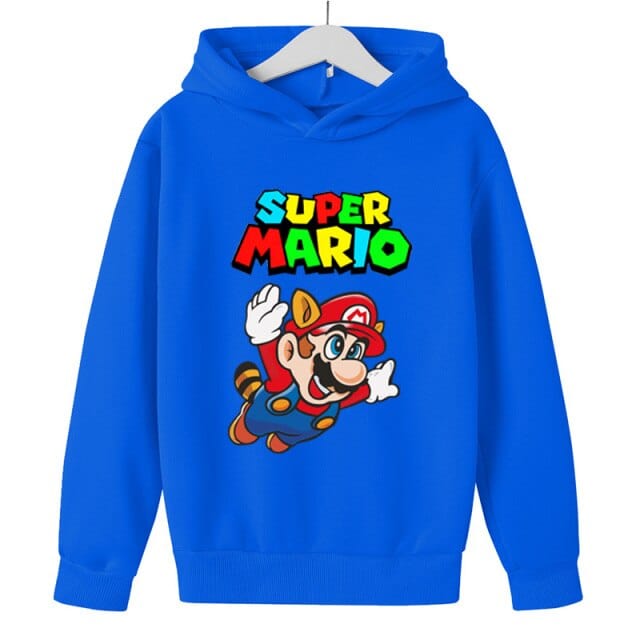 Mario Cartoon Boys Hoodie