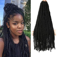 Synthetic Braids Straight Hair Extensions