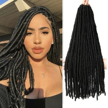 Synthetic Braids Straight Hair Extensions