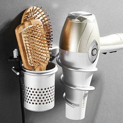 Gold Hair Dryer Holder