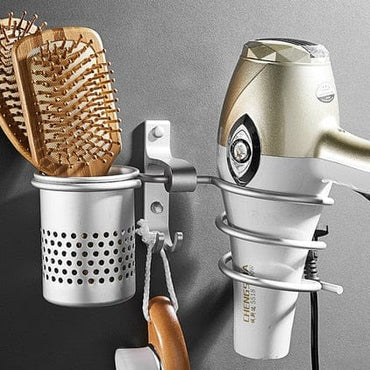 Gold Hair Dryer Holder