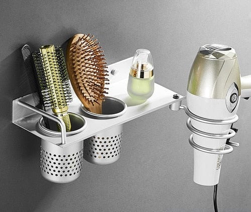 Gold Hair Dryer Holder