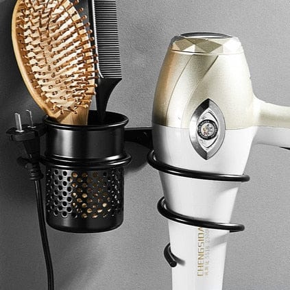 Gold Hair Dryer Holder