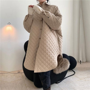 Thick Quilted Cotton Warm Winter Jacket