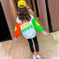 Girls Casual Loose Sweater+ Pants