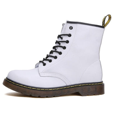 Men's Genuine Leather Ankle Winter Shoes