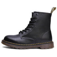 Men's Genuine Leather Ankle Winter Shoes