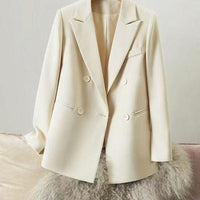 Winter Double Breasted Loose Casual Jacket